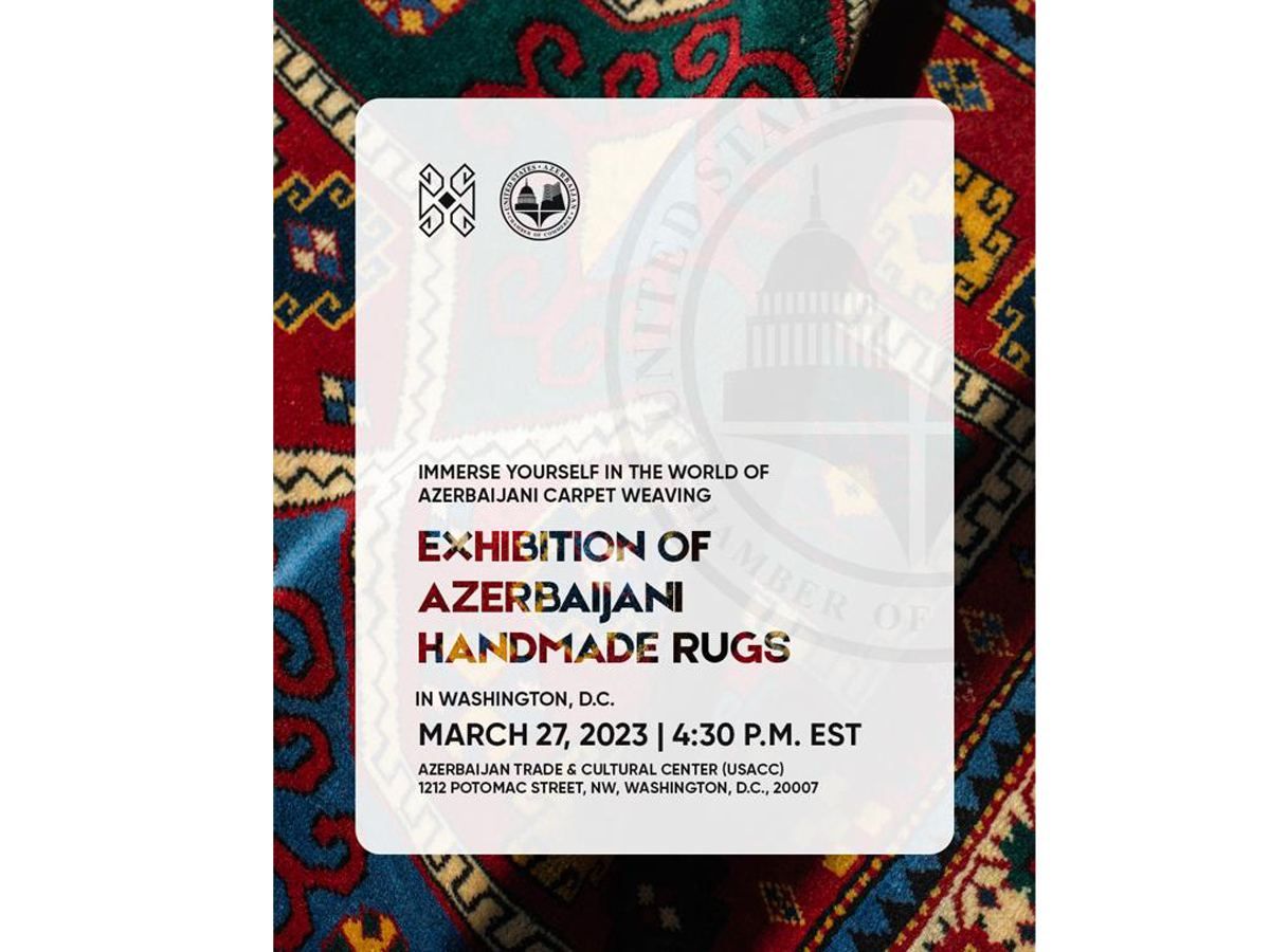 Azerkhalcha carpets to be showcased in US within Women's Empowerment Week