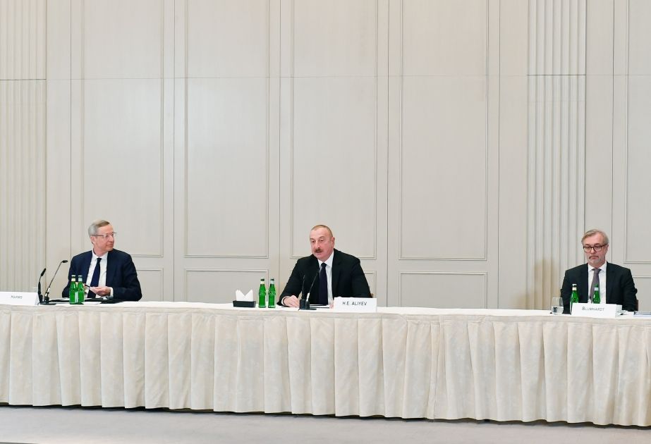Azerbaijani president credits economic growth of recent 20 years