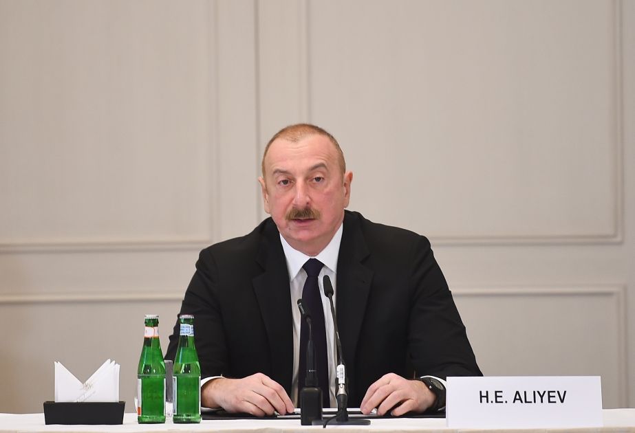 President: Azerbaijan supplies many European countries with oil, oil products, petrochemicals