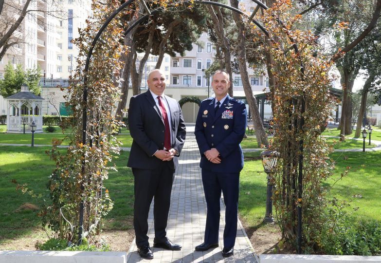 US European Command official visits Azerbaijan