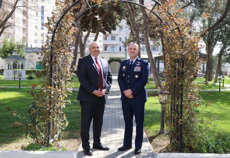 US European Command official visits Azerbaijan