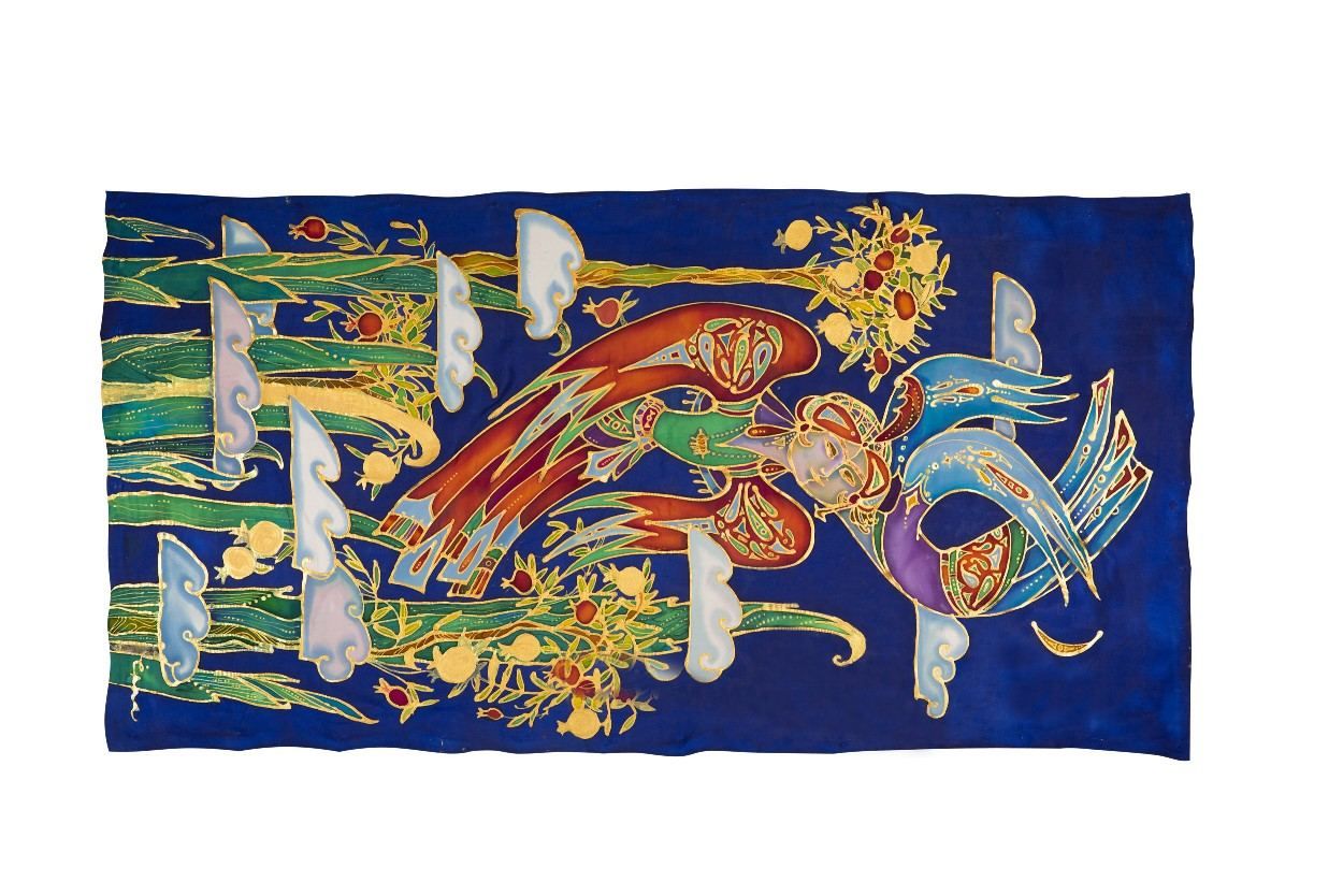 Silk paintings and batik arts stuns art enthusiasts [PHOTOS] - Gallery Image