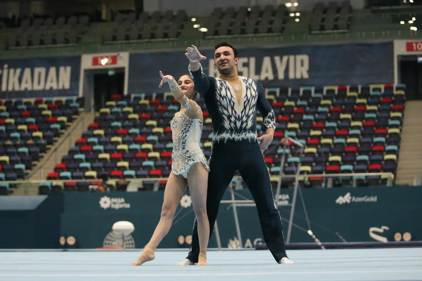 Azerbaijani gymnasts compete for highest podium step [PHOTOS]
