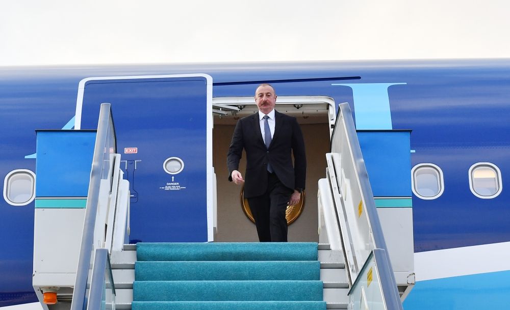 Azerbaijani president visiting Türkiye [PHOTOS]