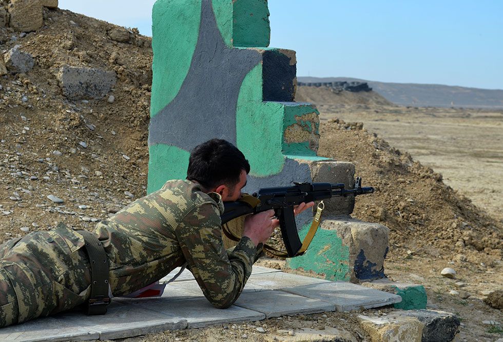 Paramilitary cross competition held in Azerbaijani Land Forces [PHOTOS]