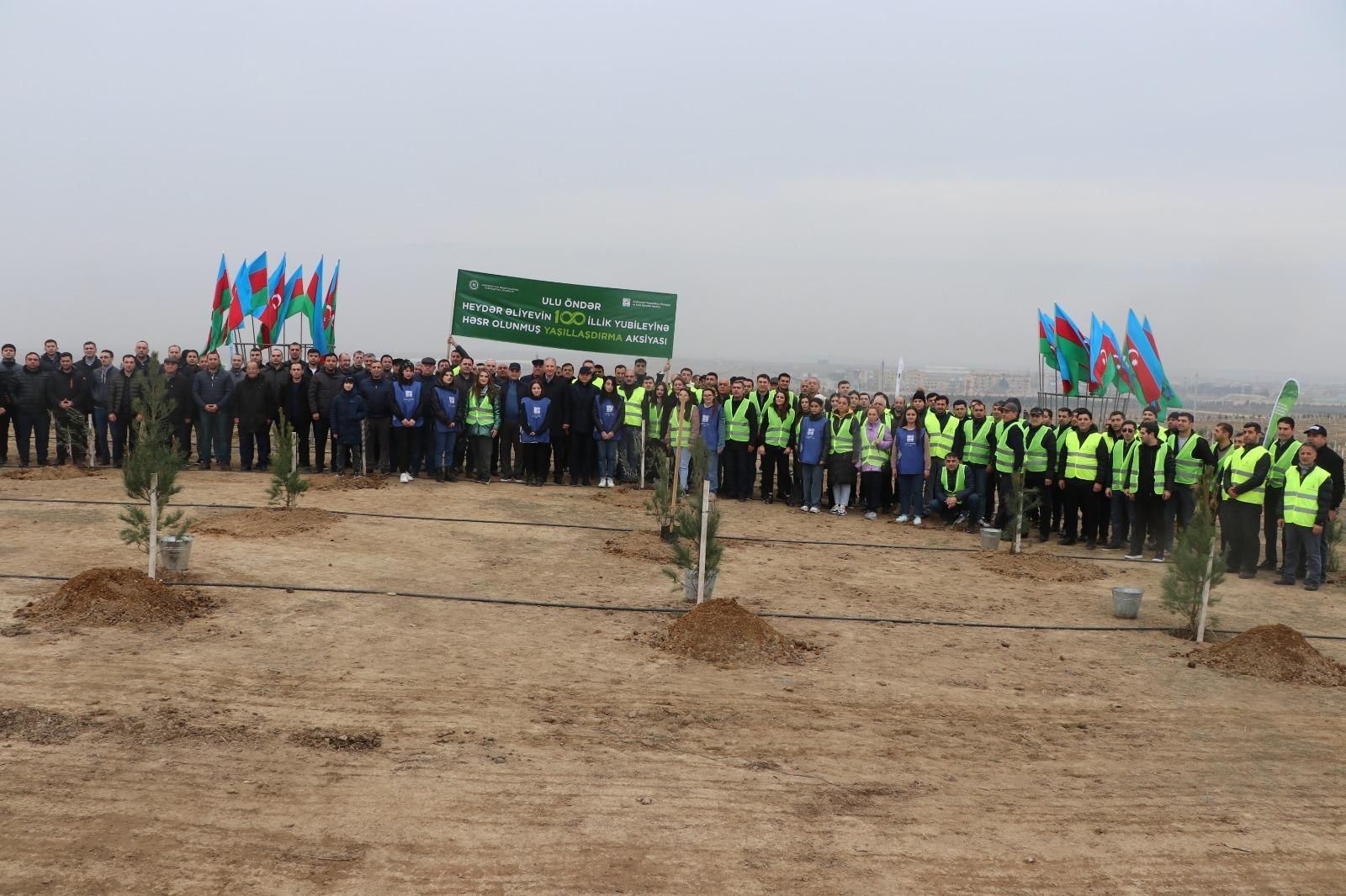 Tree planting event held in connection with 100th anniversary of Heydar Aliyev