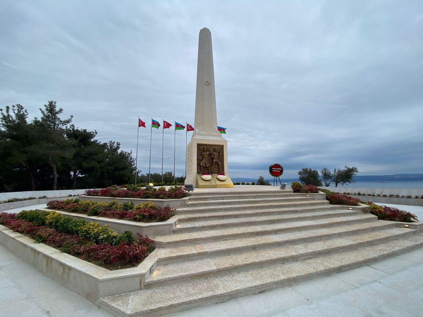 Memorial monument to Azerbaijani martyrs erected in Canakkale