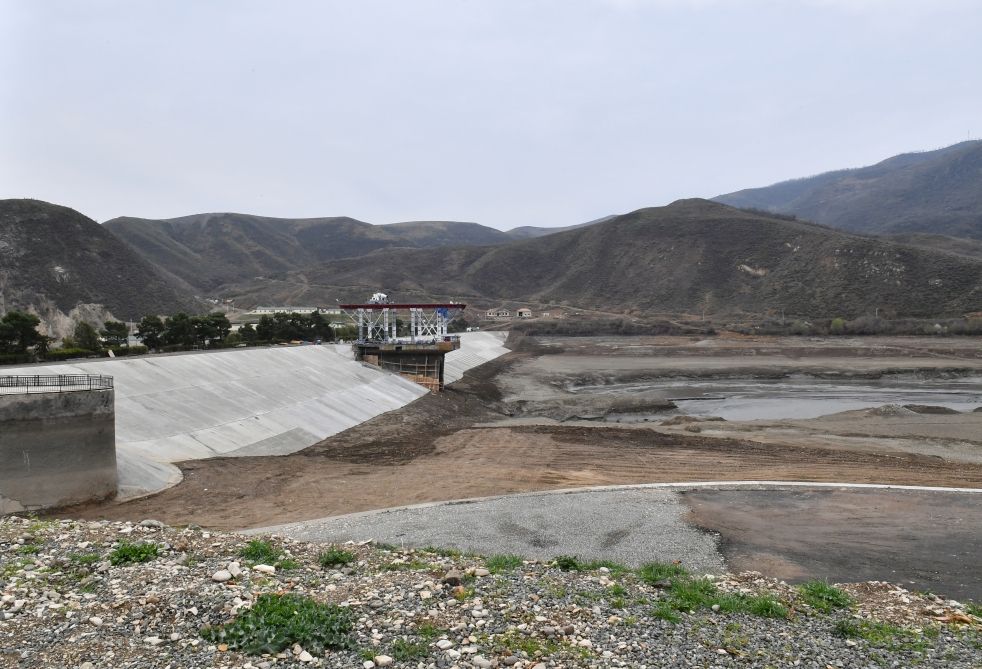 Familiarization with major overhaul of Sugovushan water reservoir and main water canal coming out of it and construction of tourism infrastructure facilities [PHOTOS/VIDEO]