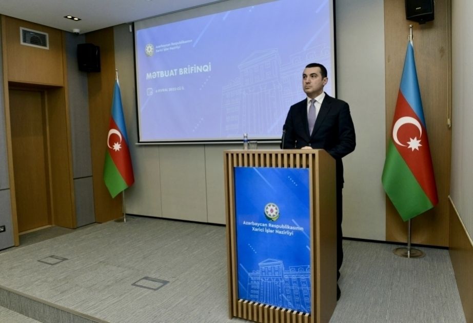 Baku strongly condemns & rejects Mirzoyan’s slanderous views against Azerbaijan