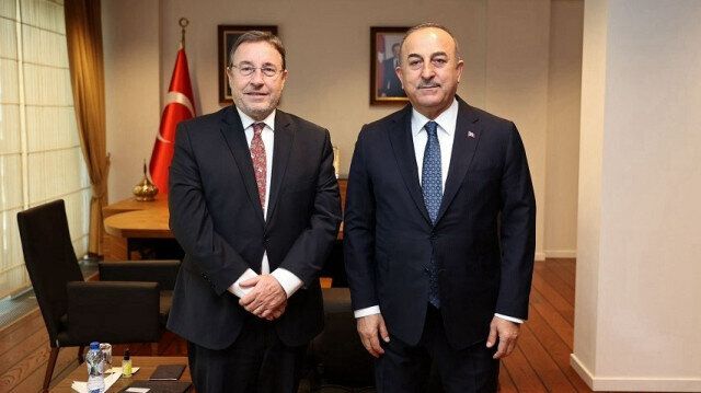 Turkish FM holds sideline talks in Brussels