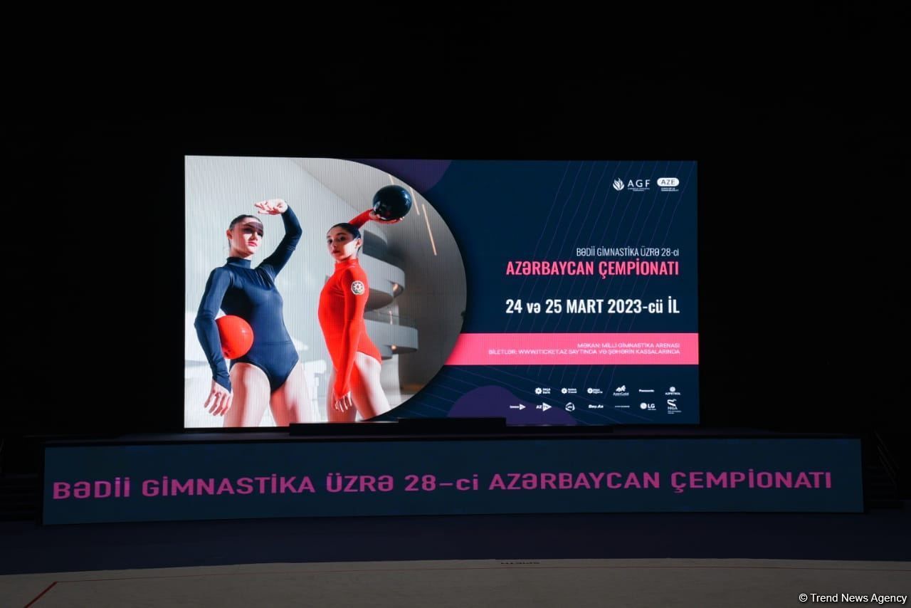 28th Azerbaijan Championship in Rhythmic Gymnastics starts in Baku [PHOTOS] - Gallery Image