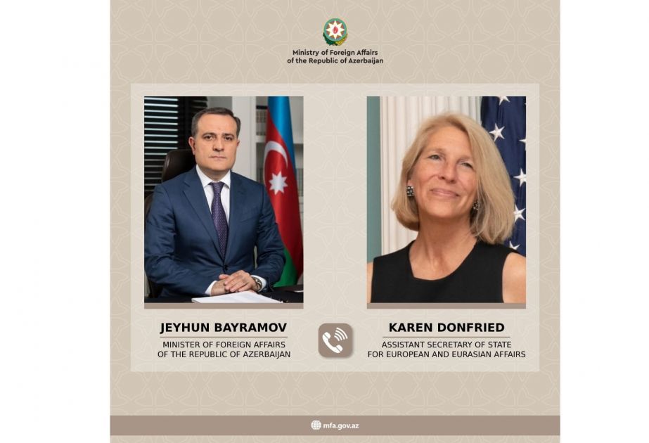 Azerbaijan's top diplomat updates US Assistant Secretary of State on current regional situation
