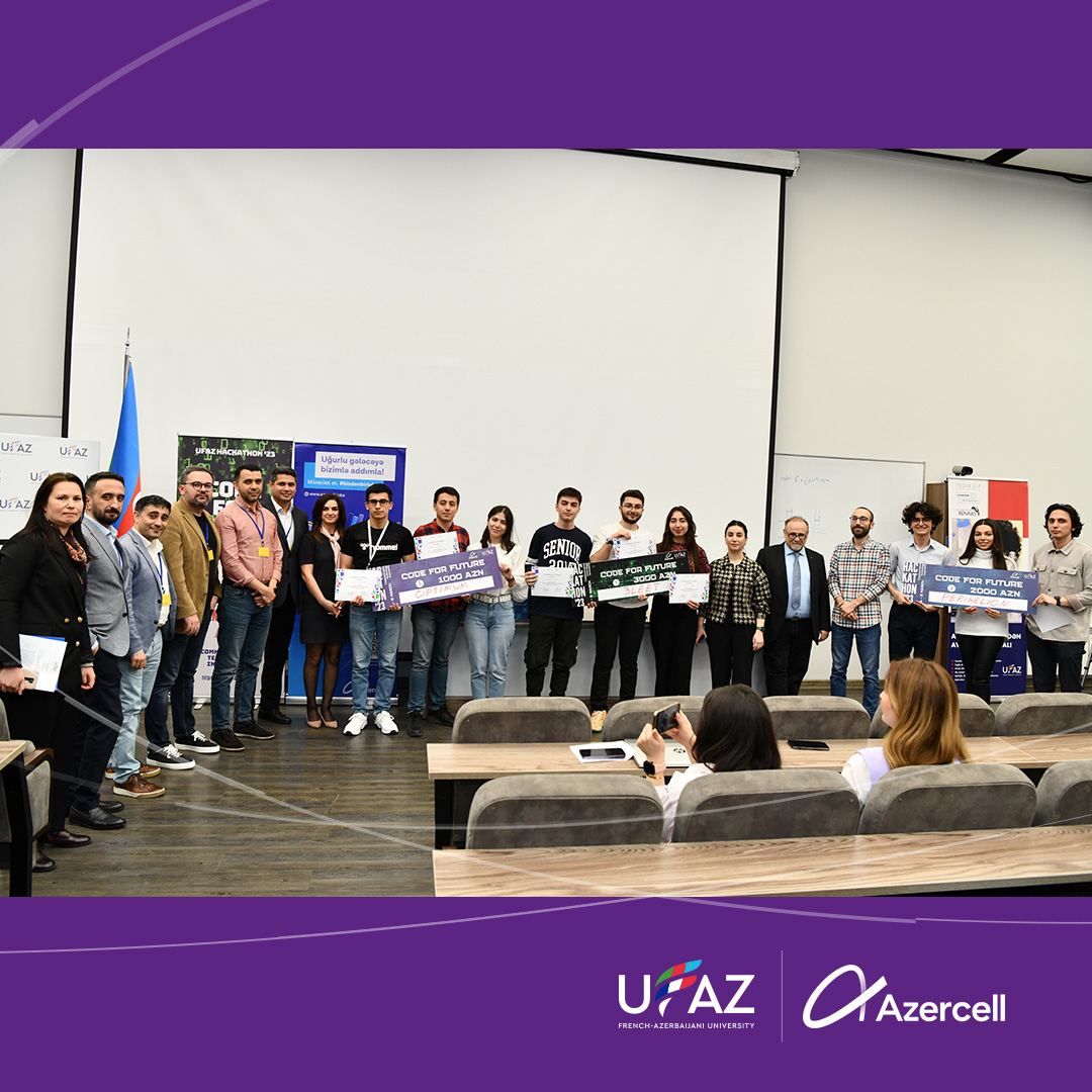 The winners of "Code for Future" hackathon were awarded [PHOTOS]