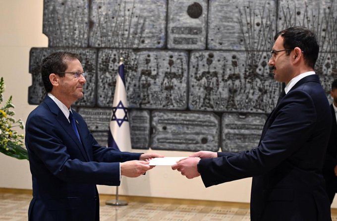 Israeli president congratulates his Azerbaijani counterpart [PHOTOS]