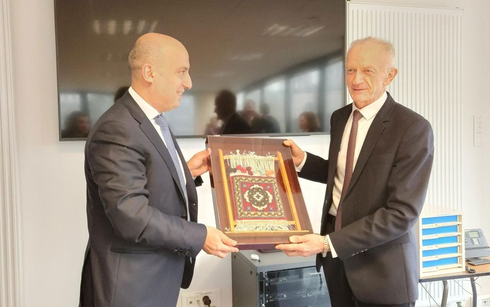 Azerbaijani education minister discusses co-op with Strasbourg University - Gallery Image