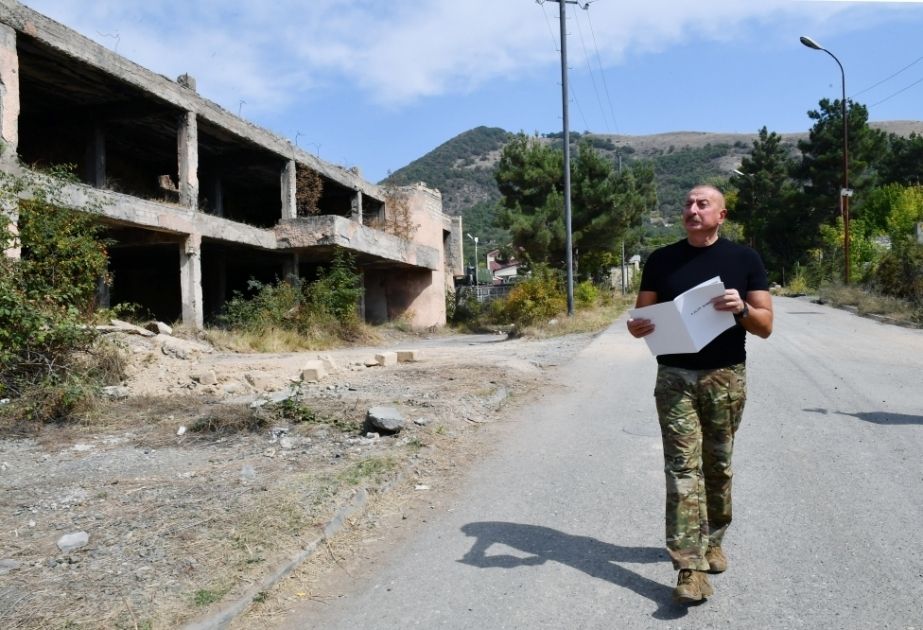 President Ilham Aliyev: The entire infrastructure of the city of Lachin is being rebuilt