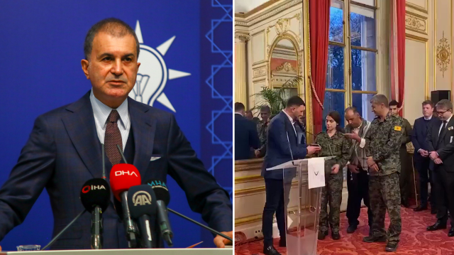 Turkiye's ruling party harshly reacts to awarding of PKK/YPG members by France [PHOTOS]