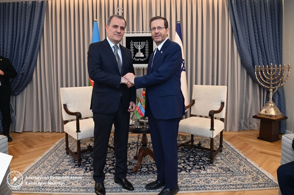 Israel attaches importance to development of relations with Azerbaijan as its strategic partner - Isaac Herzog [PHOTOS]