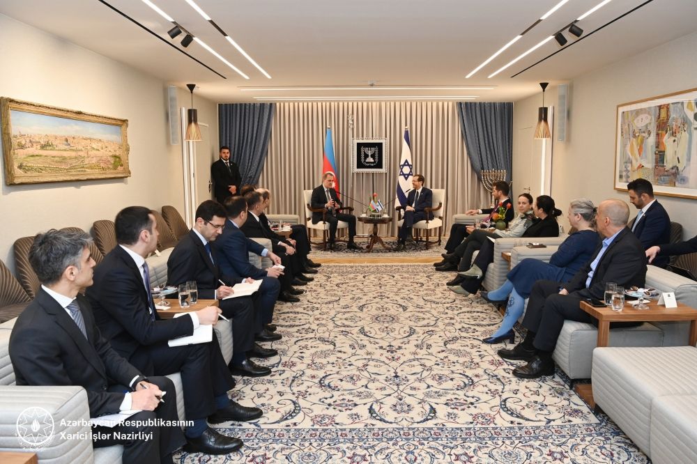 Israel attaches importance to development of relations with Azerbaijan as its strategic partner - Isaac Herzog [PHOTOS] - Gallery Image