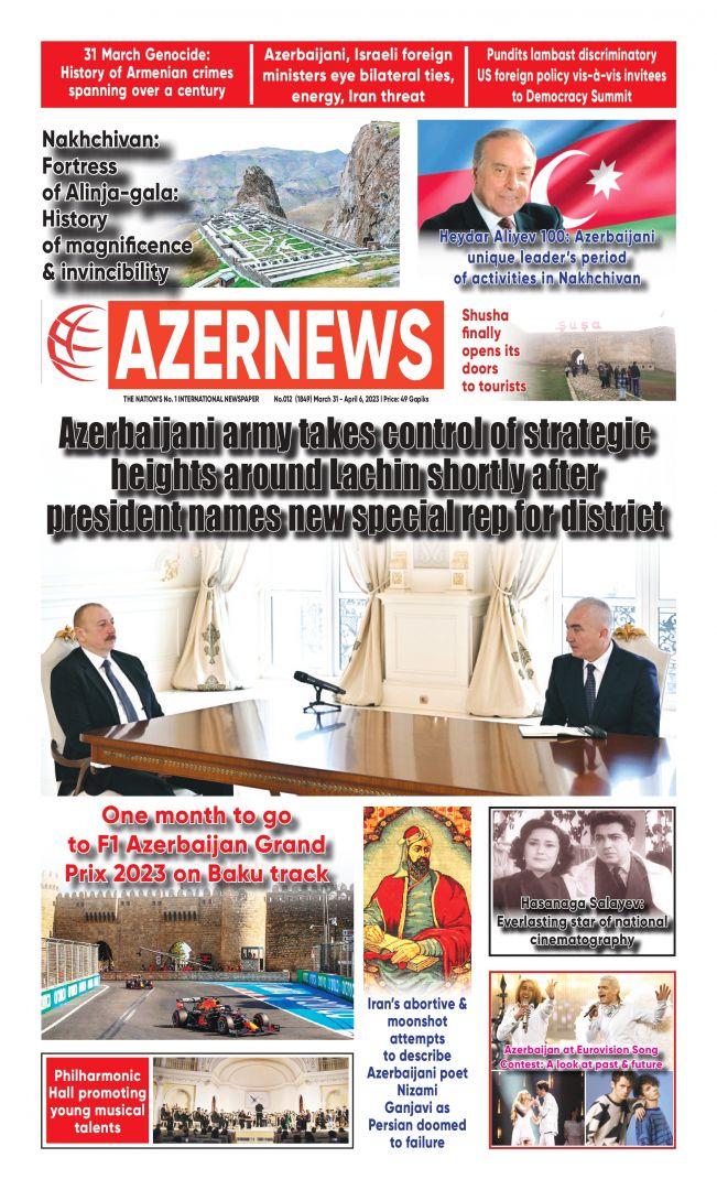 AZERNEWS releases another print issue