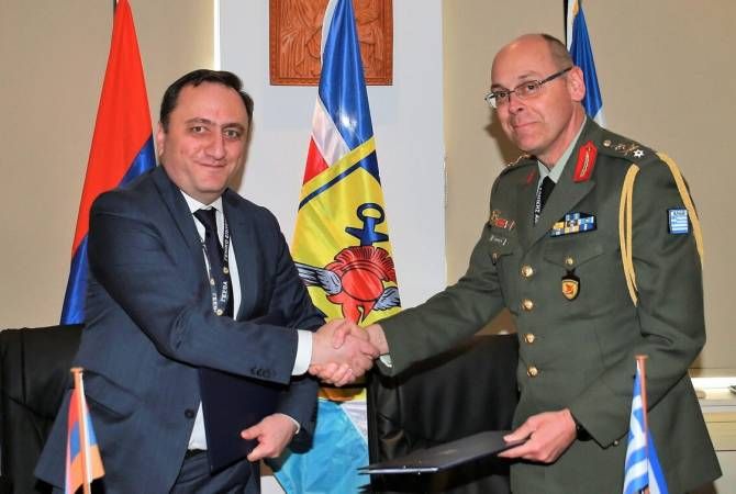 Armenia, Greece approve military cooperation plan for 2023