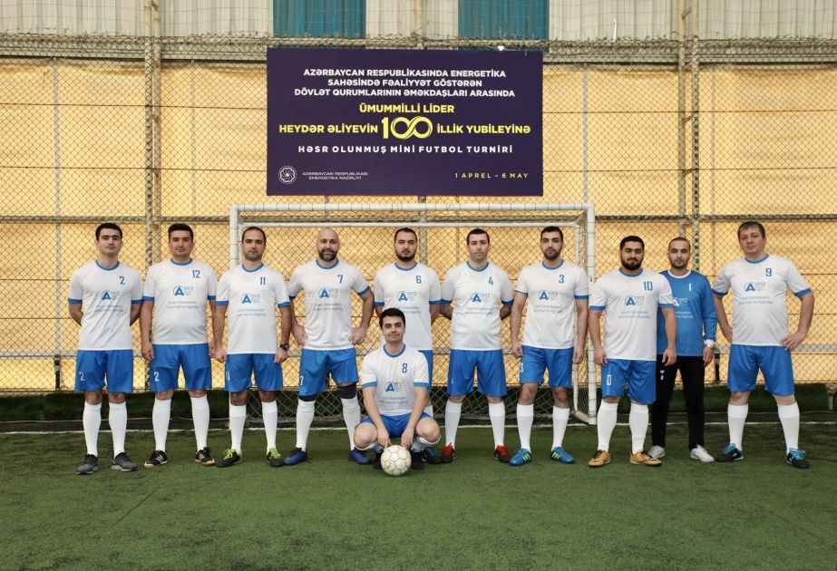 Energy Ministry holds foortball tournament timed to 100th anniversary of National Leader Heydar Aliyev