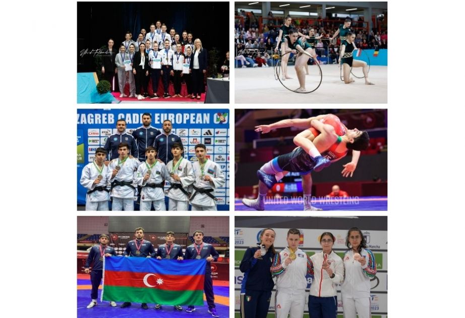 Azerbaijani athletes' achievement in international competitions gains up to 70 medals in just past month