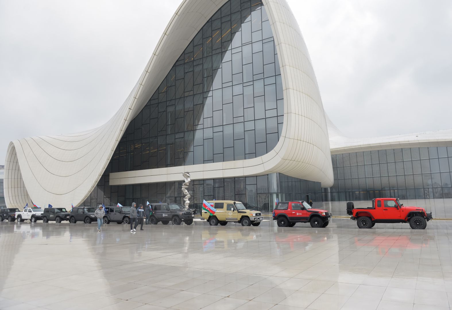 Azerbaijan's automobile federation holds rally of off-road vehicles [PHOTO/VIDEO]
