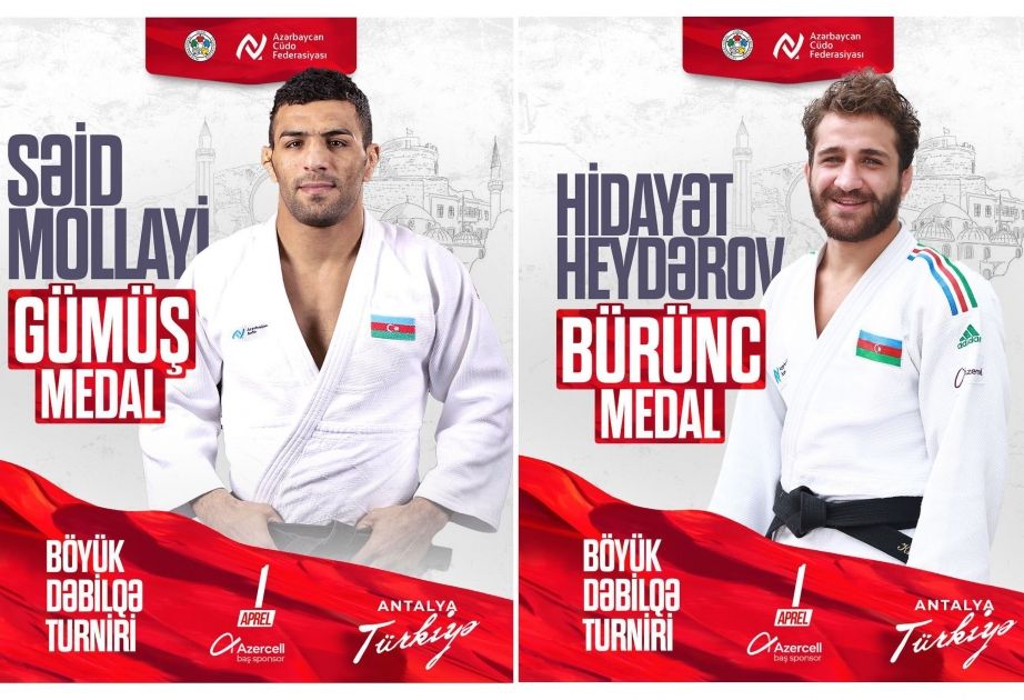 Azerbaijani judokas return to home with two medals from Antalya Grand Slam 2023
