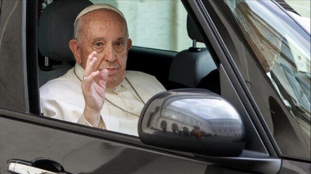 ‘I am still alive,’ Pope Francis jokes as he leaves hospital