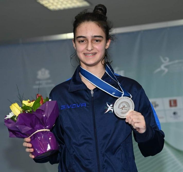 Azerbaijani female fencer takes silver at World Champ in Plovdiv