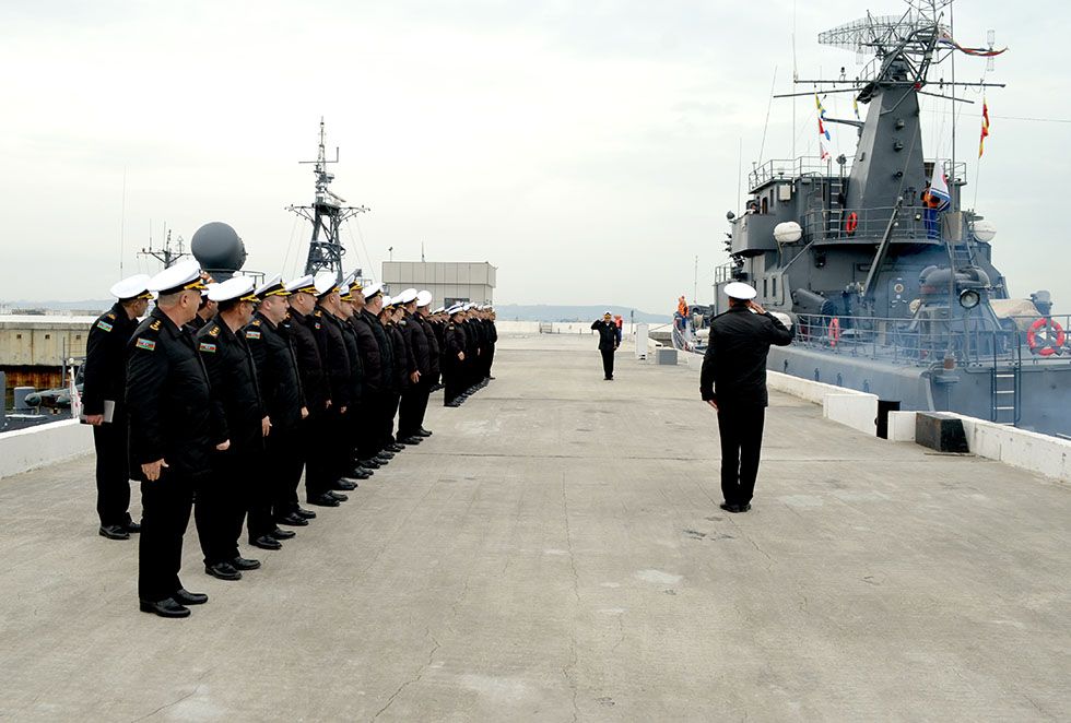 Azerbaijani naval forces hold drills under 2023 training plan [VIDEO]