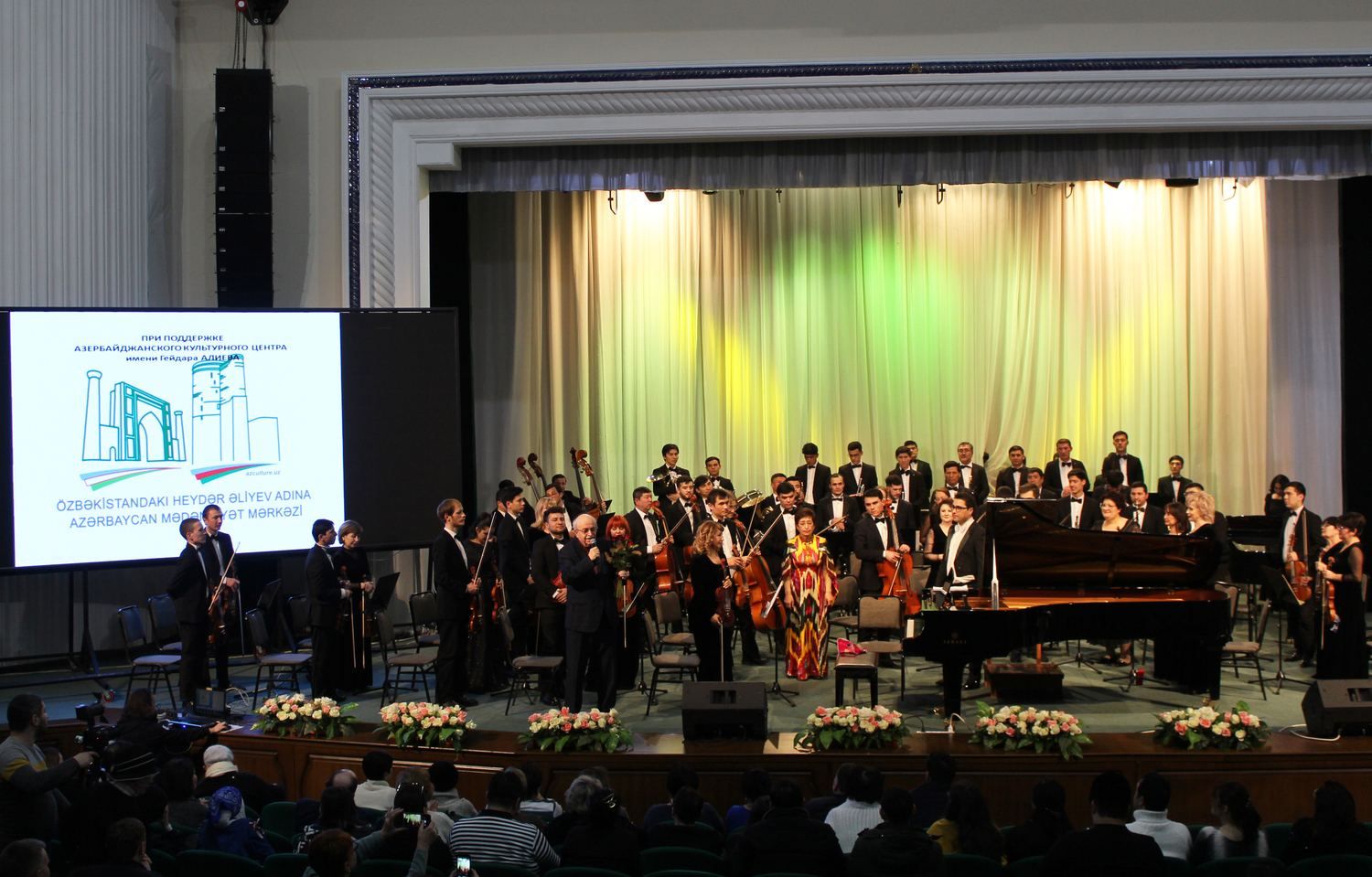Azerbaijani composer's timeless music evokes delight in Tashkent [PHOTOS]