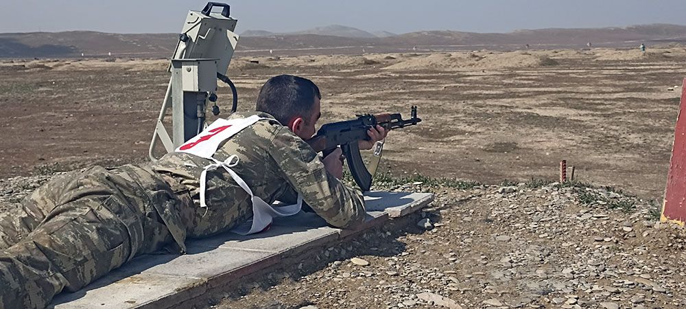 Azerbaijani servicemen took part in paramilitary cross-competition