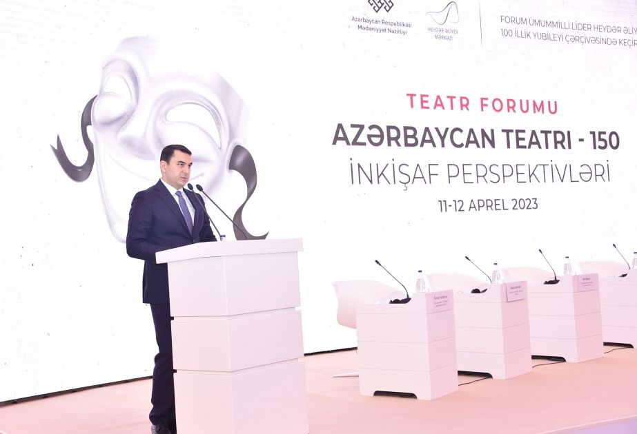 Theater Forum kicks off at Heydar Aliyev Center [PHOTOS] - Gallery Image
