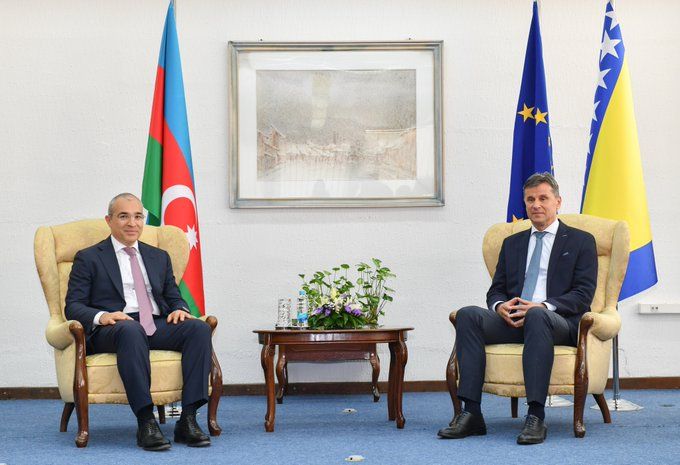 Azerbaijani minister holds meeting with various Bosnia and Herzegovinian officials [PHOTOS] - Gallery Image