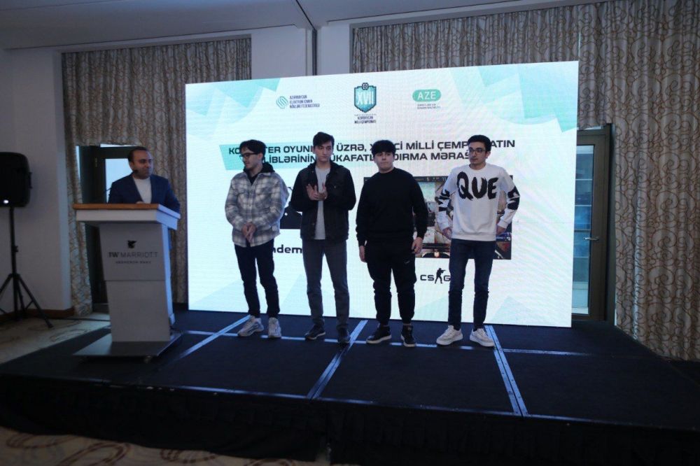 Winners of Azerbaijan Championship on Electronic Sports awarded in Baku [PHOTOS]