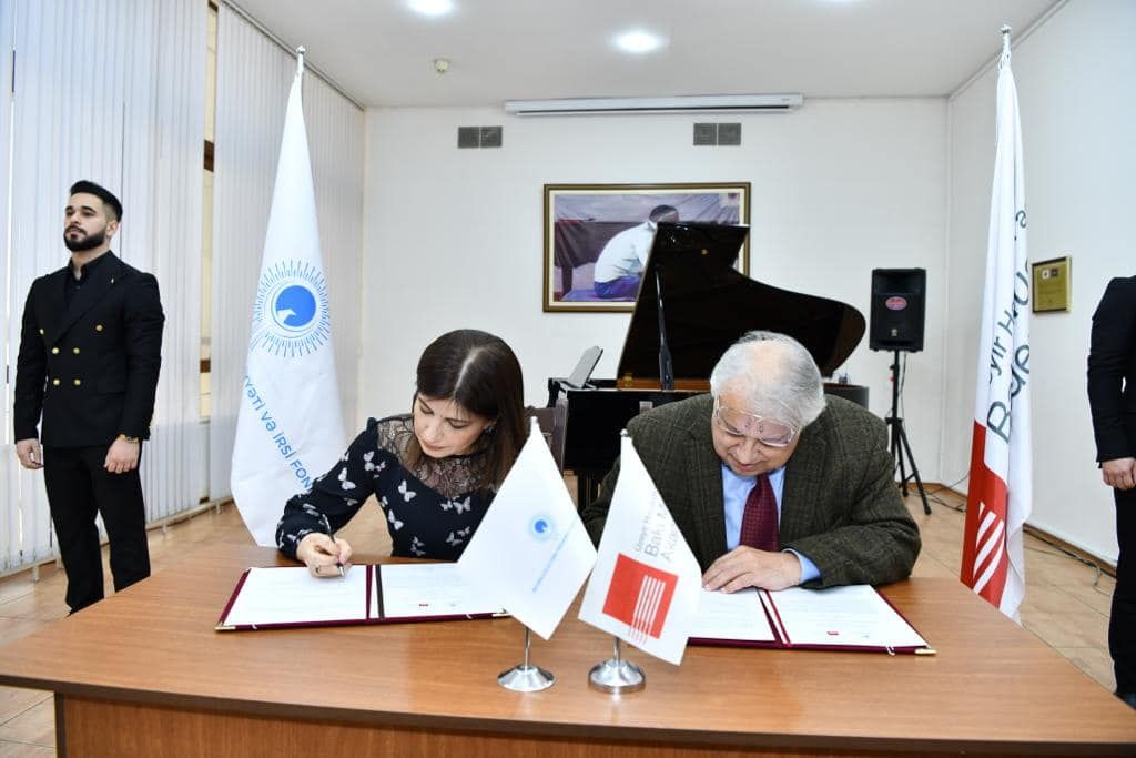 Turkic Culture and Heritage Foundation, Baku Music Academy sign MoU [PHOTOS]