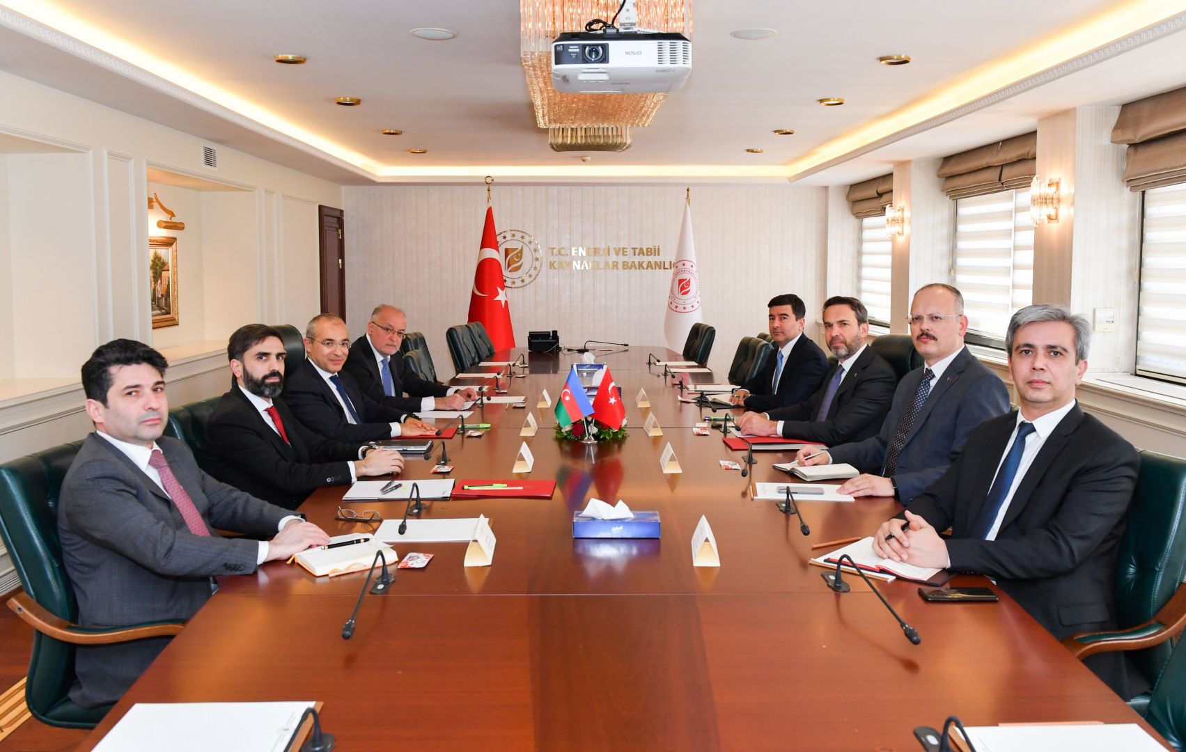 Azerbaijani Economy Minister holds meeting with various Turkish officials [PHOTOS]