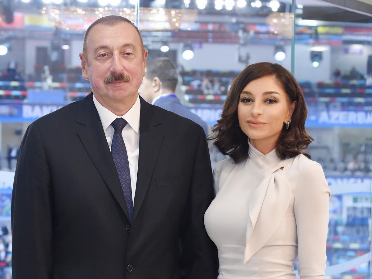 Official lunch organized in honor of Azerbaijani President and First Lady in Vilnius