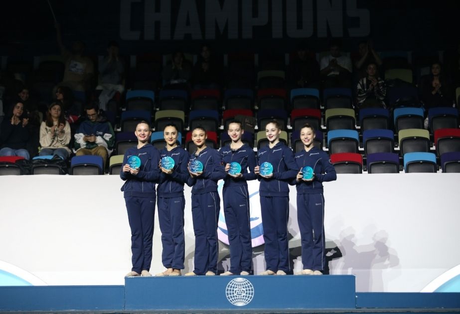 Azerbaijani rhythmic gymnasts take AGF Trophy Cup in Baku