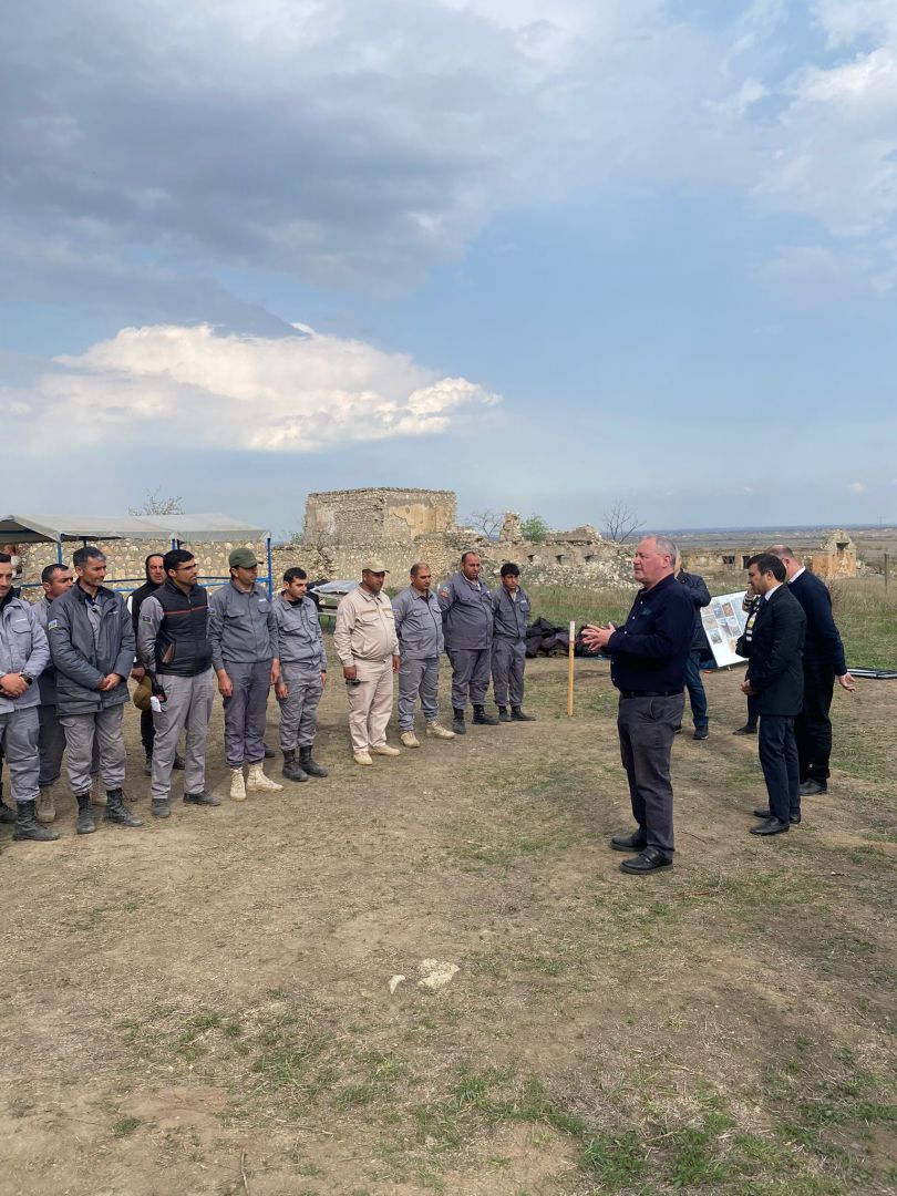 UK MP observes demining activities in liberated Aghdam [PHOTO]