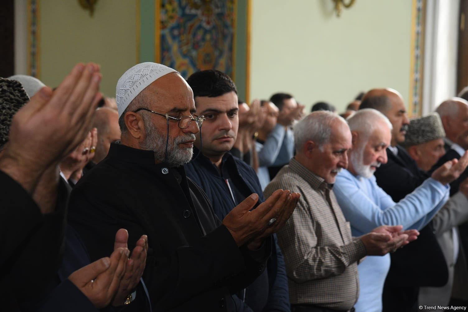 Festive prayer performed in Taza Pir Mosque