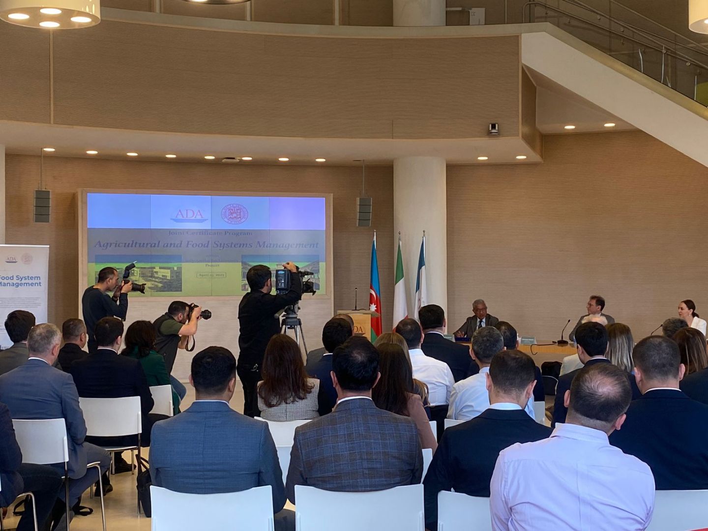 Azerbaijani & Italian universities initiate joint certificate program in agriculture and food system management [PHOTOS] - Gallery Image