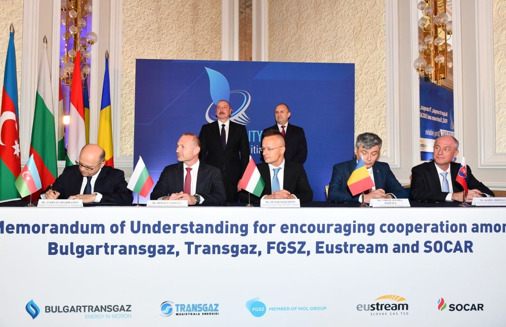 MoU inked between Azerbaijani and Bulgarian presidents [UPDATE]