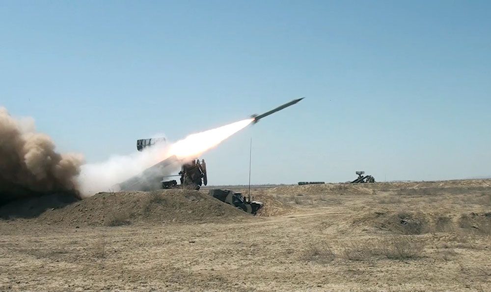 Units of Azerbaijan' air defense hold combat firing - MoD [VIDEO]