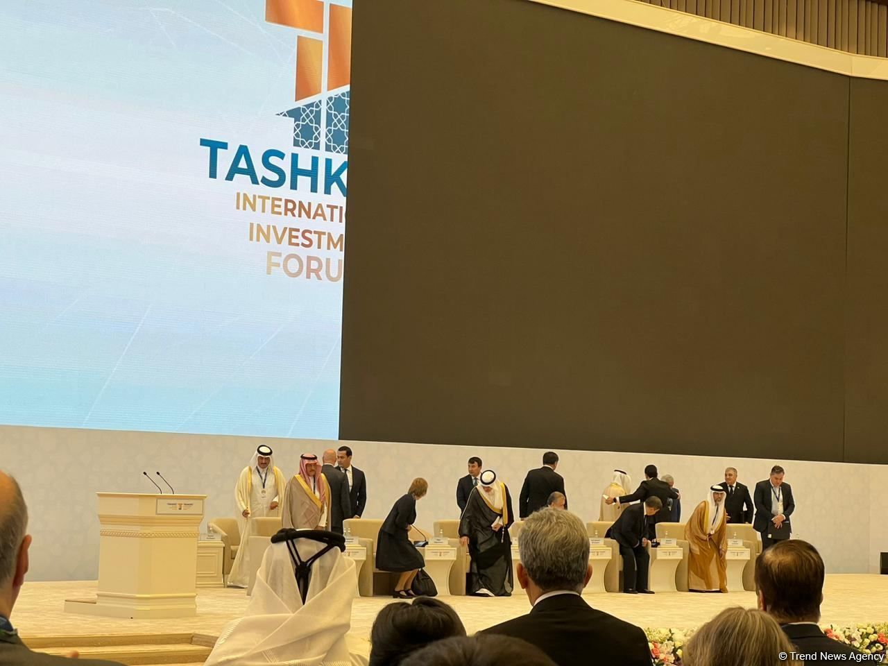 Tashkent International Investment Forum kicks off in Uzbekistan