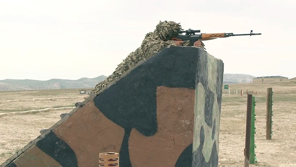 Azerbaijani Army holds competition for best sniper [VIDEO]