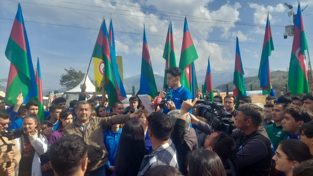 Protests temporarily suspended on Lachin-Khankendi road from 18:00 pm [PHOTOS]