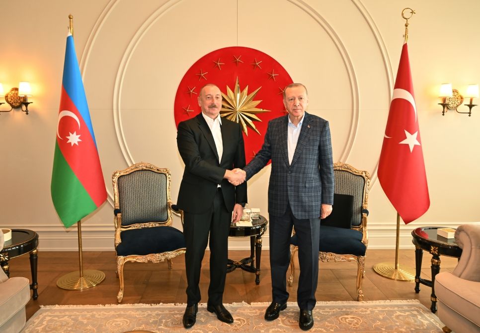 Azerbaijani and Turkish presidents have joint dinner [PHOTOS/VIDEO]